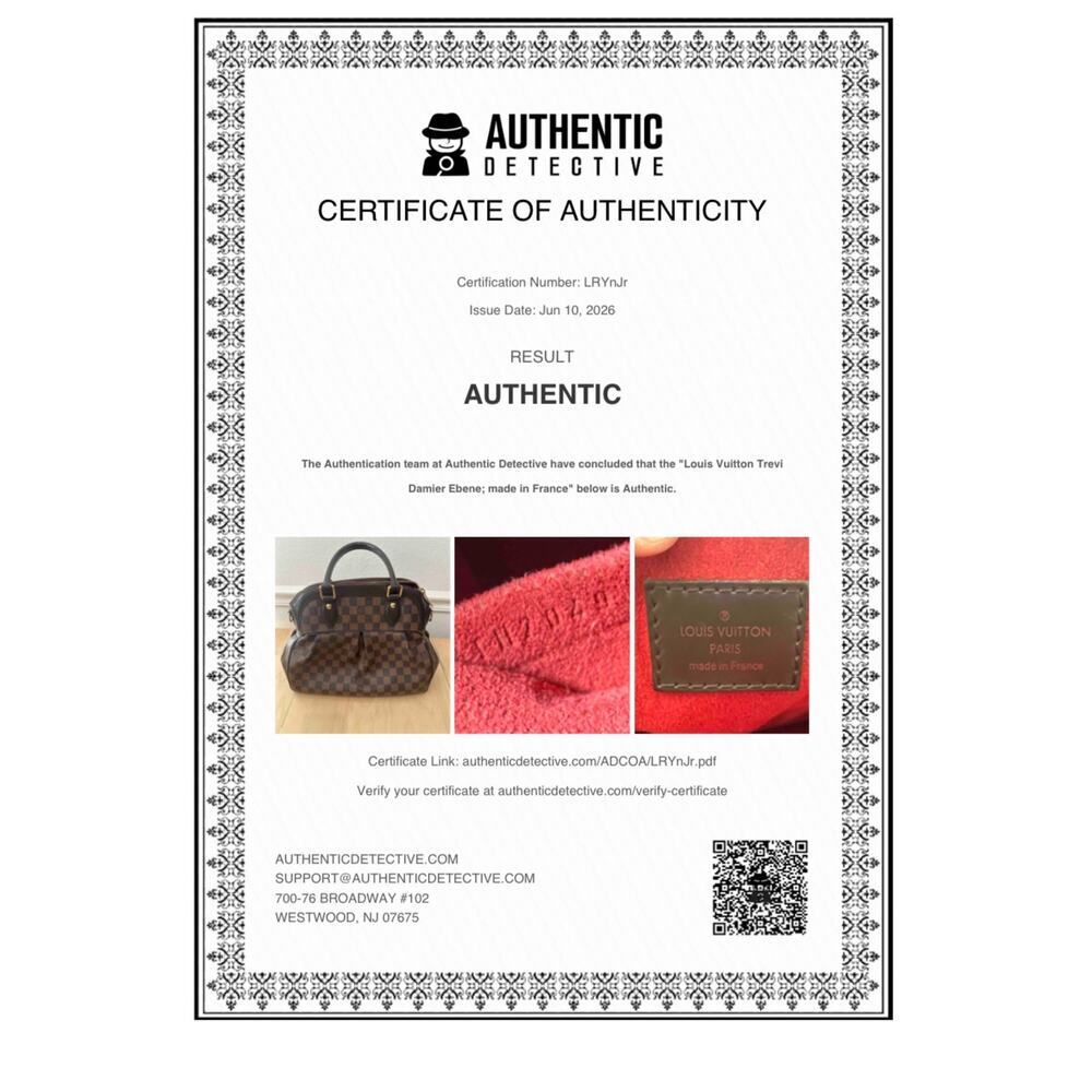 Louis Vuitton Trevi PM Authentic with COA - Picture 6 of 14